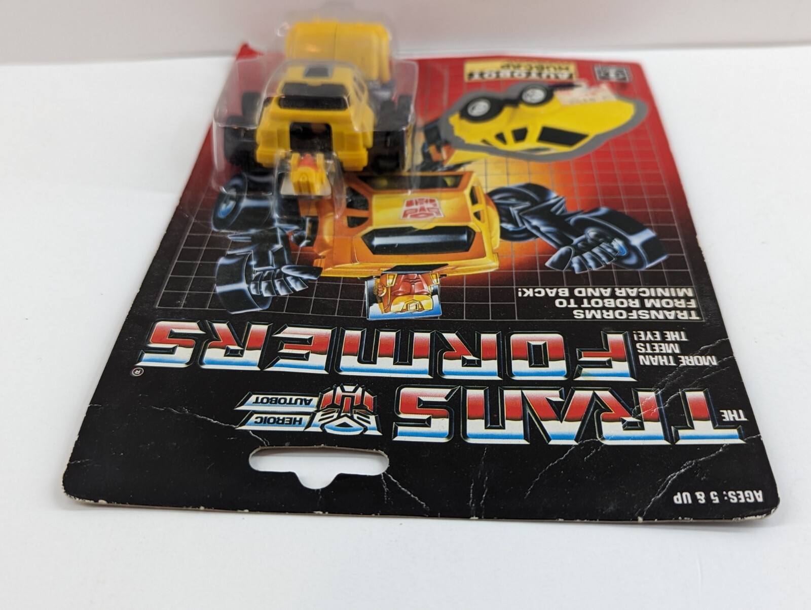 Authentic 1985 Hubcap G1 Transformers Hasbro Action Figure ~ New Sealed On Card