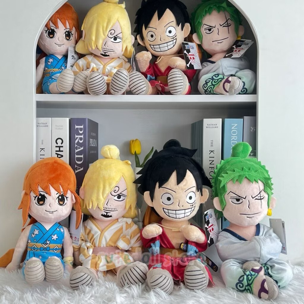 9&Prime; Authentic Toei Animation ONE PIECE ZORO Plush Stuffed Doll Toy Pillow