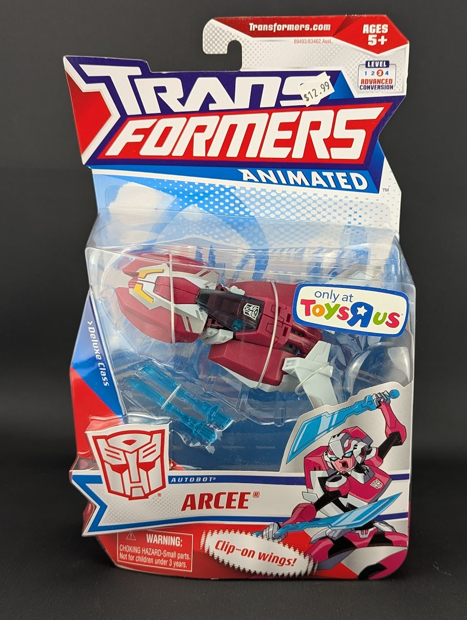 Transformers Animated Arcee SEALED Hasbro Deluxe Class TRU 2009