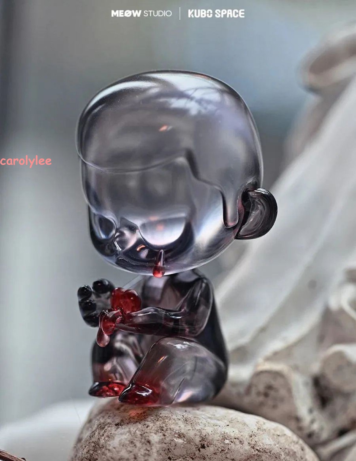 Authentic Kubo Space Rose Of Thorns Translucent Toy figure Gift