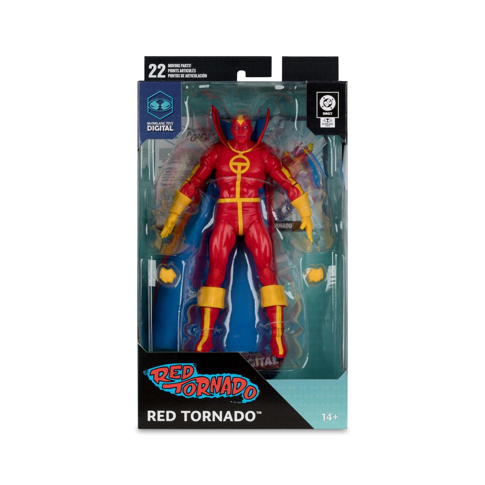 McFarlane DC Direct Digital Red Tornado (DC: The Bronze Age) 7in Action Figure