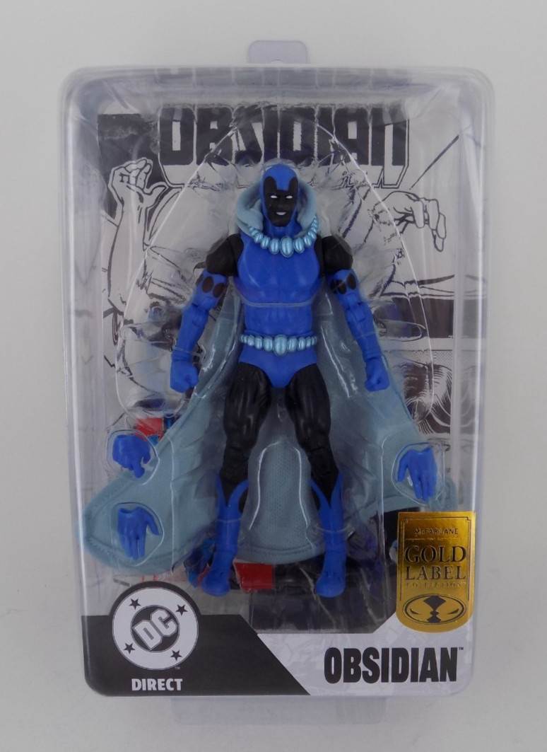 SEALED McFarlane Toys DC Direct Obsidian Gold Label Action Figure! FREE SHIP!