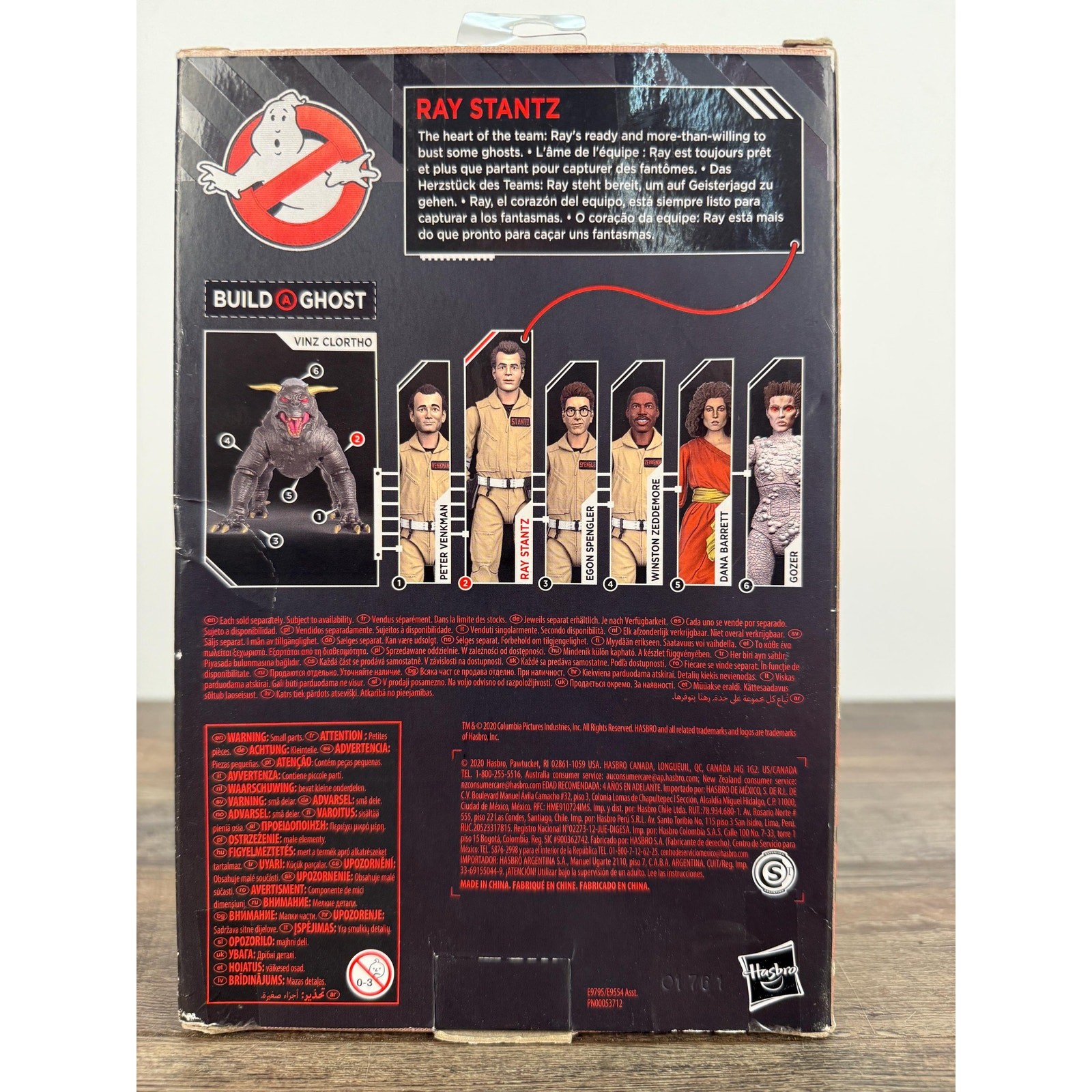 Ghostbusters Plasma Series Ray Stantz 6 Inch Figure Dan Aykroyd NIB