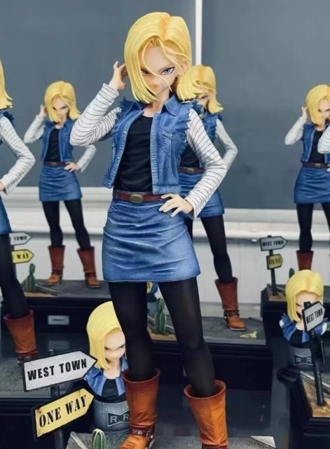 Dragon Ball Android 18 Garage Kit Figure