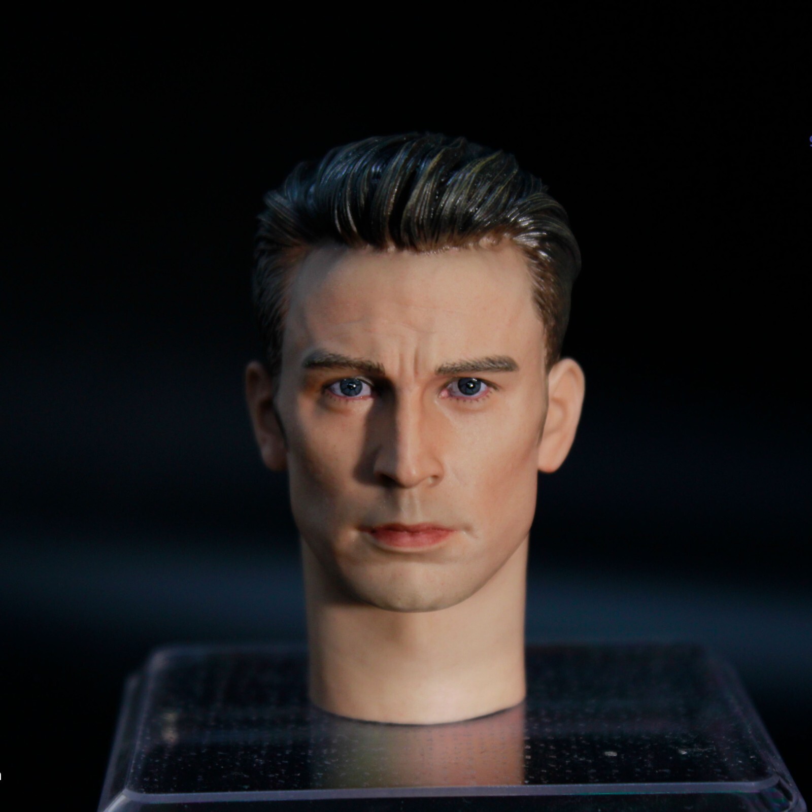 1/6 Chris Evans Man Male Head Sculpt Fit 12&Prime; Hot Toys Phicen Worldbox Figures