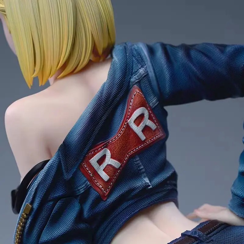 NEW Anime Figure Inspired by Android 18 PVC Model Doll Statue 32cm Unbranded