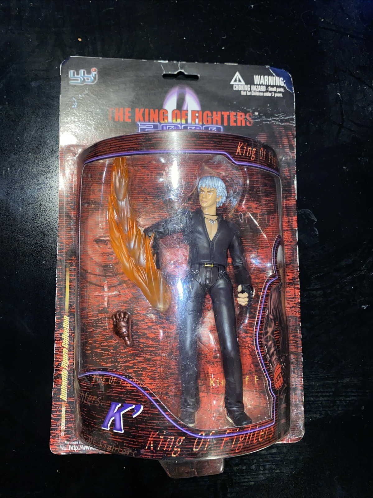 King of Fighters 2000 K&rsquo; Action Figure Blue Box Toys BBi Vintage 2000 Brand New