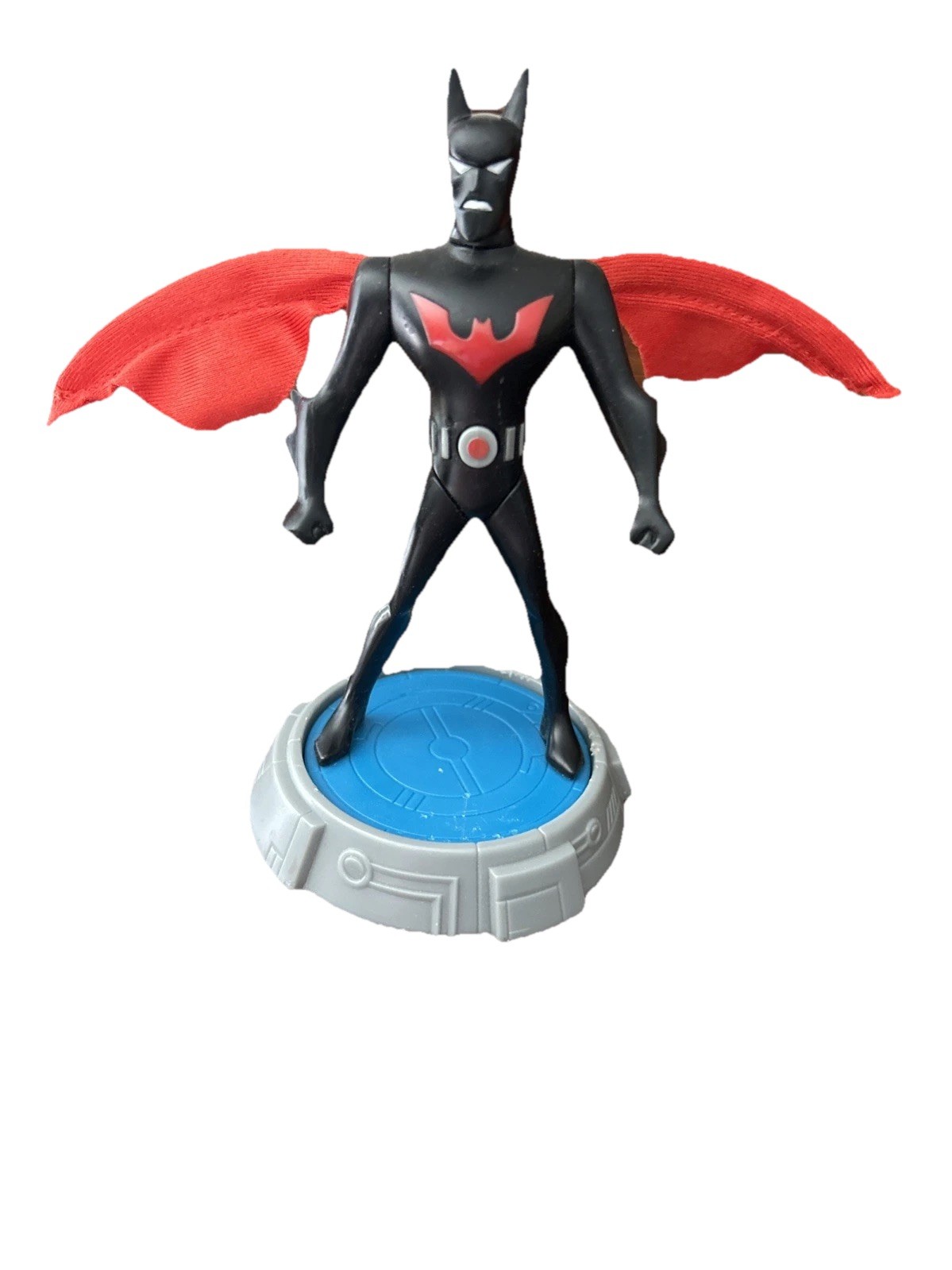 Batman Beyond BURGER KING Action Figure (2000) Red Wings With Turning Pedestal