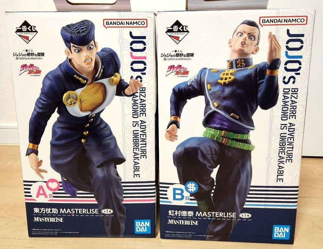 JoJo&rsquo;s Bizarre Adventure Ichiban Kuji Prize A B Figure Josuke & okuyasu Japan