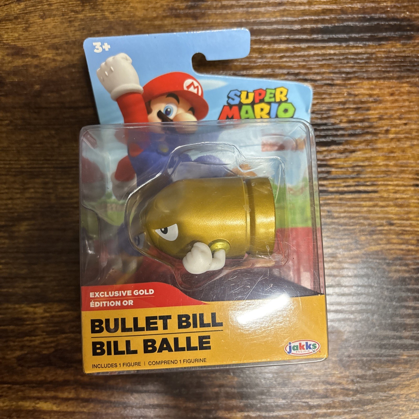Super Mario Exclusive Gold Edition Bullet Bill Jakks