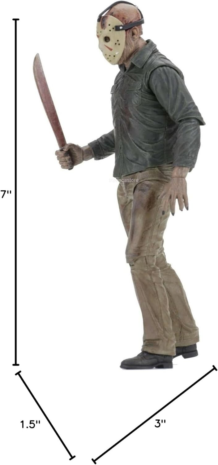 Friday The 13th The Final Chapter Jason Voorhees Ultimate 7&Prime; Action Figure Toys