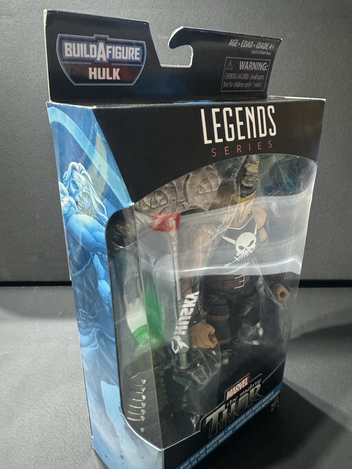Marvel Legends Series Mighty Thor Ares Action Figure w/ Axe Build-A-Figure Hulk
