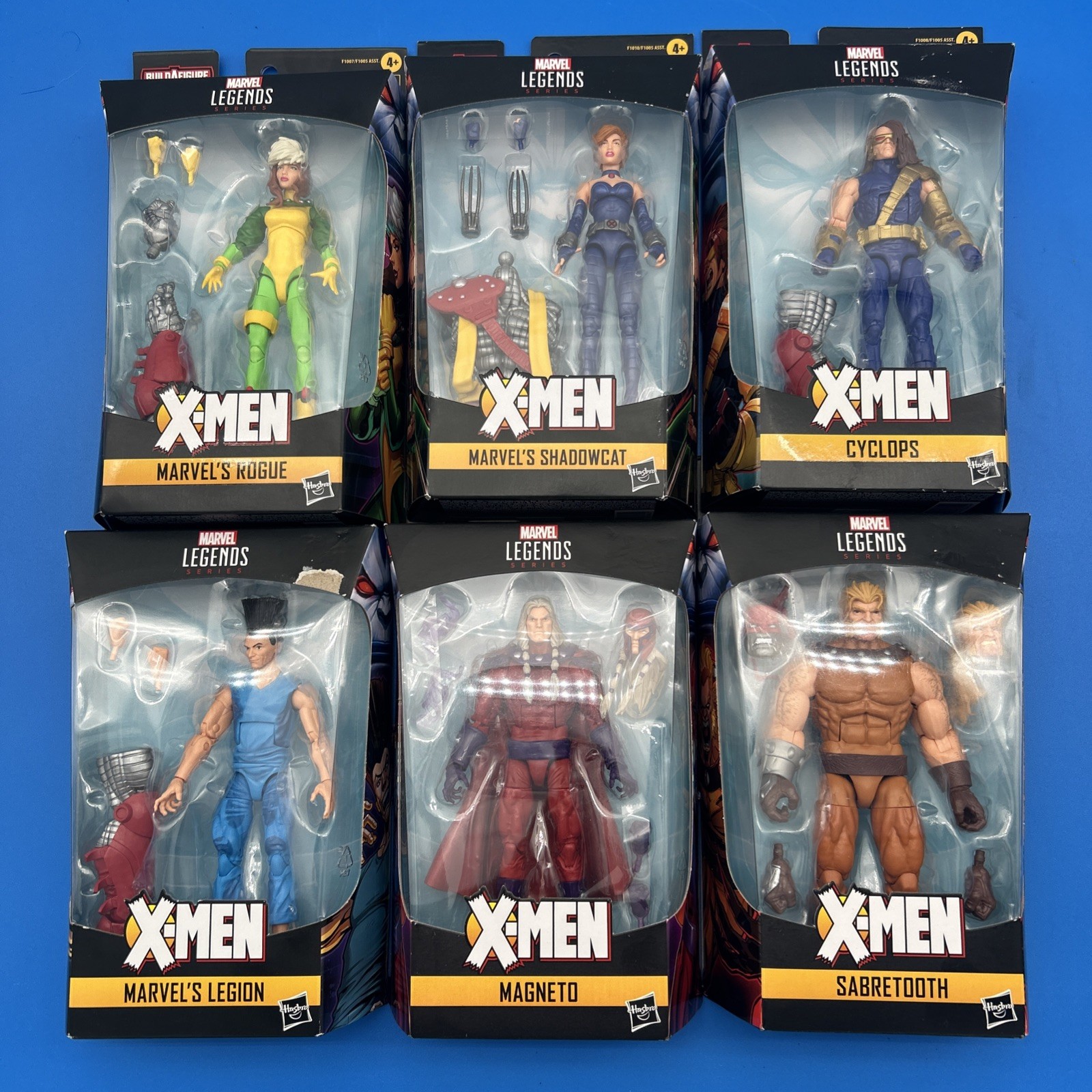Marvel Legends Colossus Build A Figure X-Men Age of Apocalypse 6 Figure Set