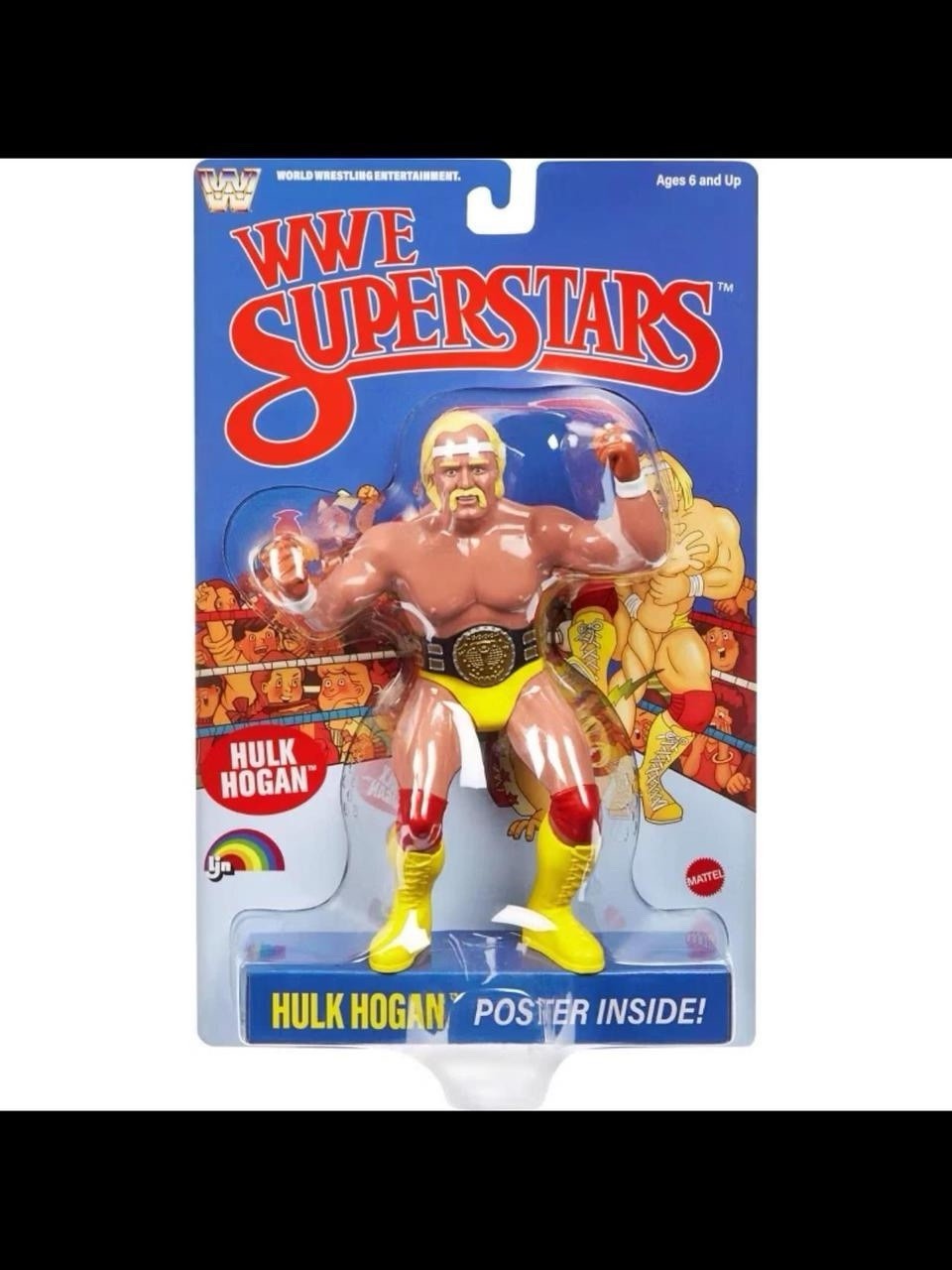 Mattel WWE Superstars LJN Hulk Hogan 8” Action Figure 1980&rsquo;s Retro In-Hand NEW