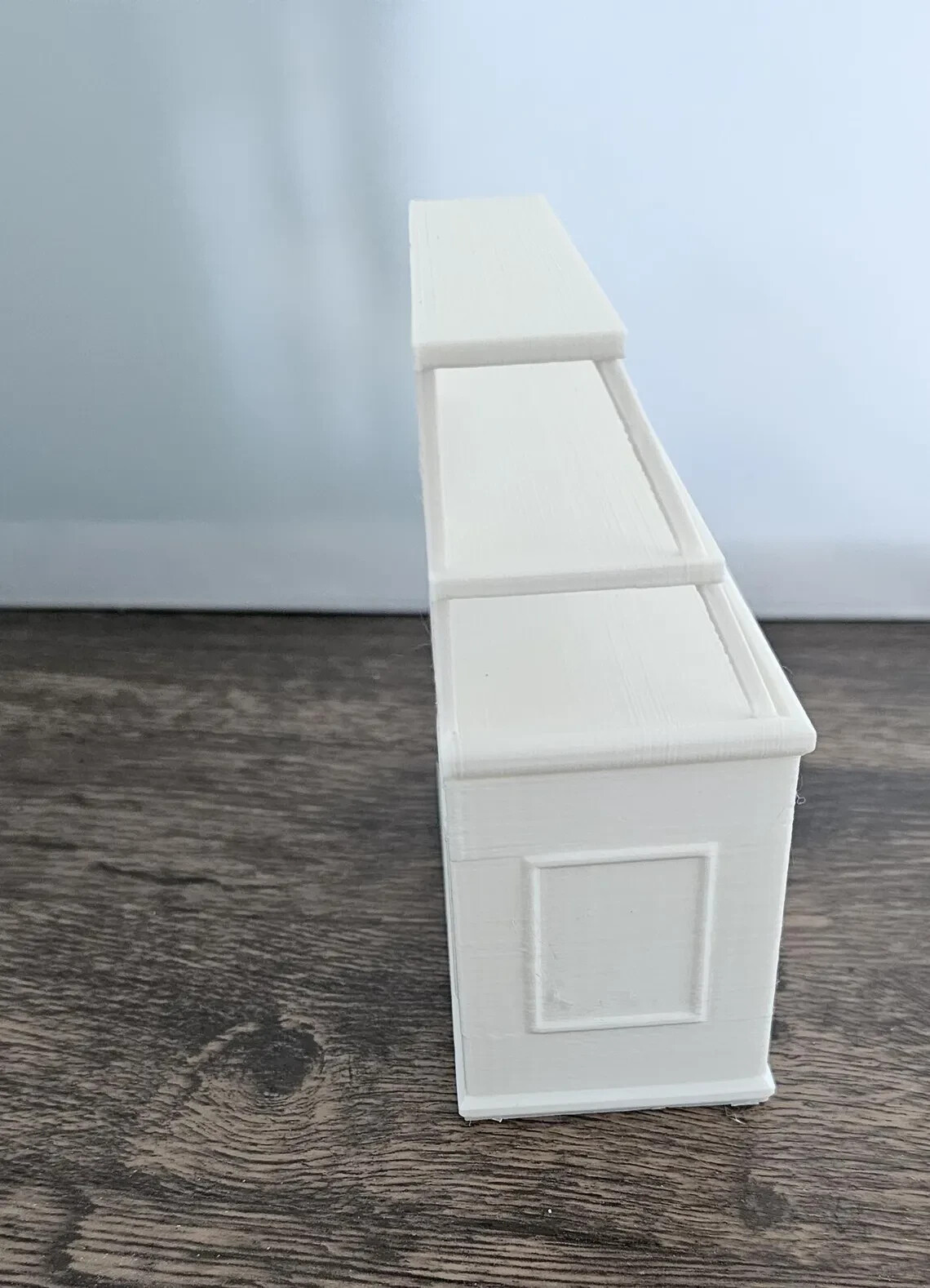 White Bakery Display Case – Kowalski Bakery 1:6 Scale Bake Shop Miniature