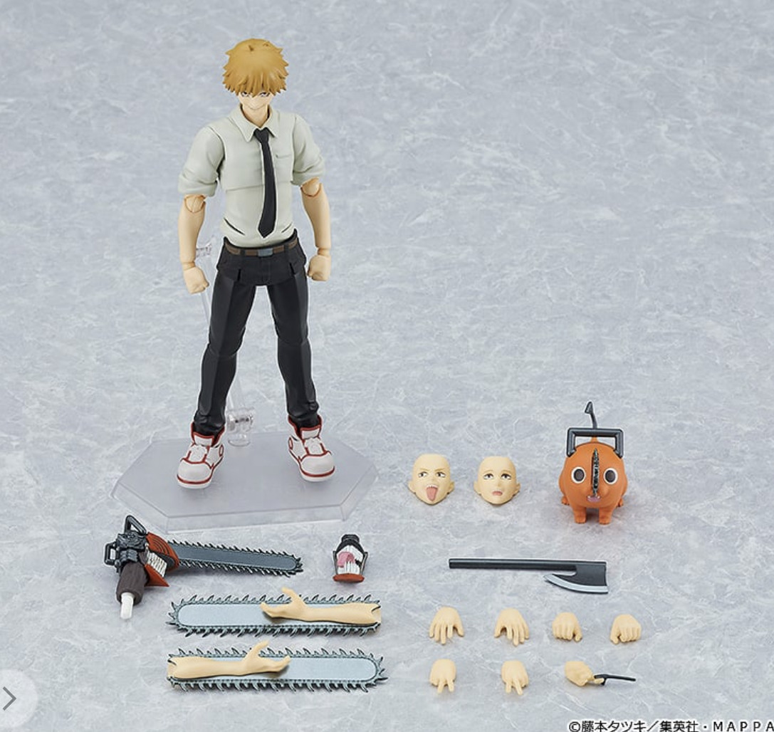 Max Factory Figma #586 CHAINSAW MAN DENJI 6&Prime; Action Figure US SELLER AUTHENTIC