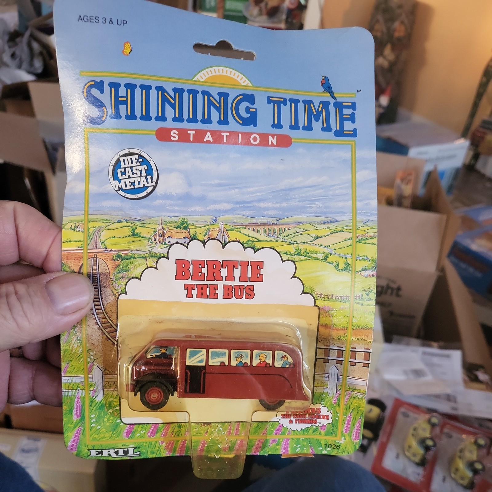 ERTL Shining Time Station Thomas the Tank & Friends Bertie The Bus NIP Vintage