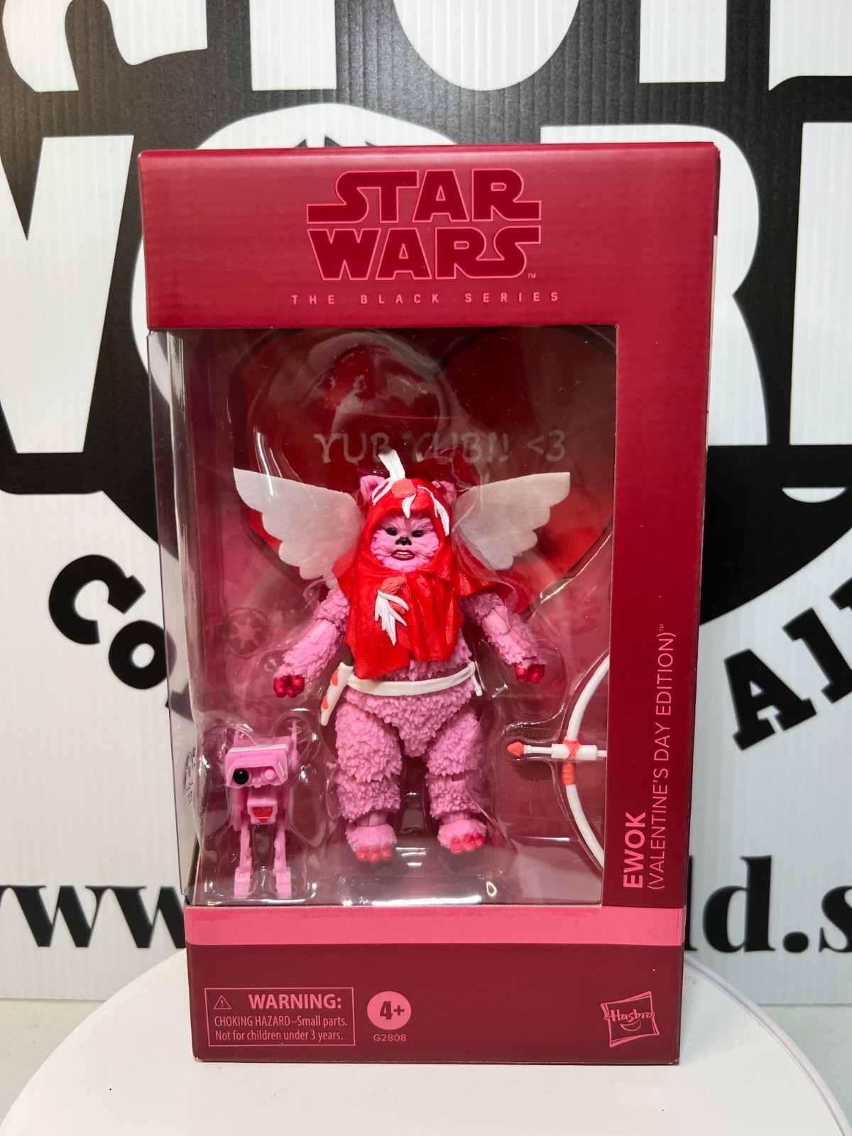 Star Wars Black Series EWOK Valentines Day Edition Action Figure MIB Sealed