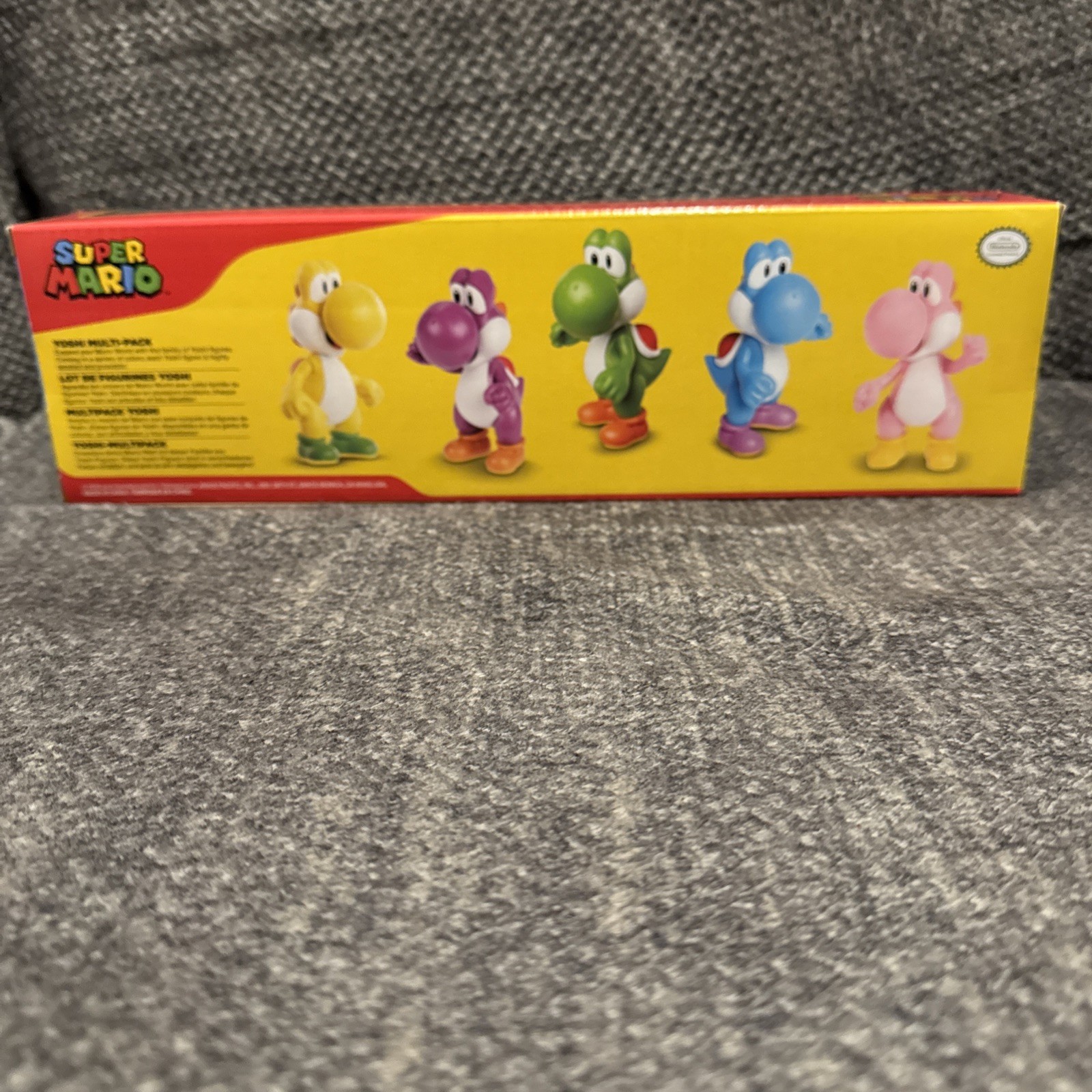 Super Mario Yoshi 5-Pack 2.5&Prime; Action Figures, Jakks Pacific, World of Nintendo