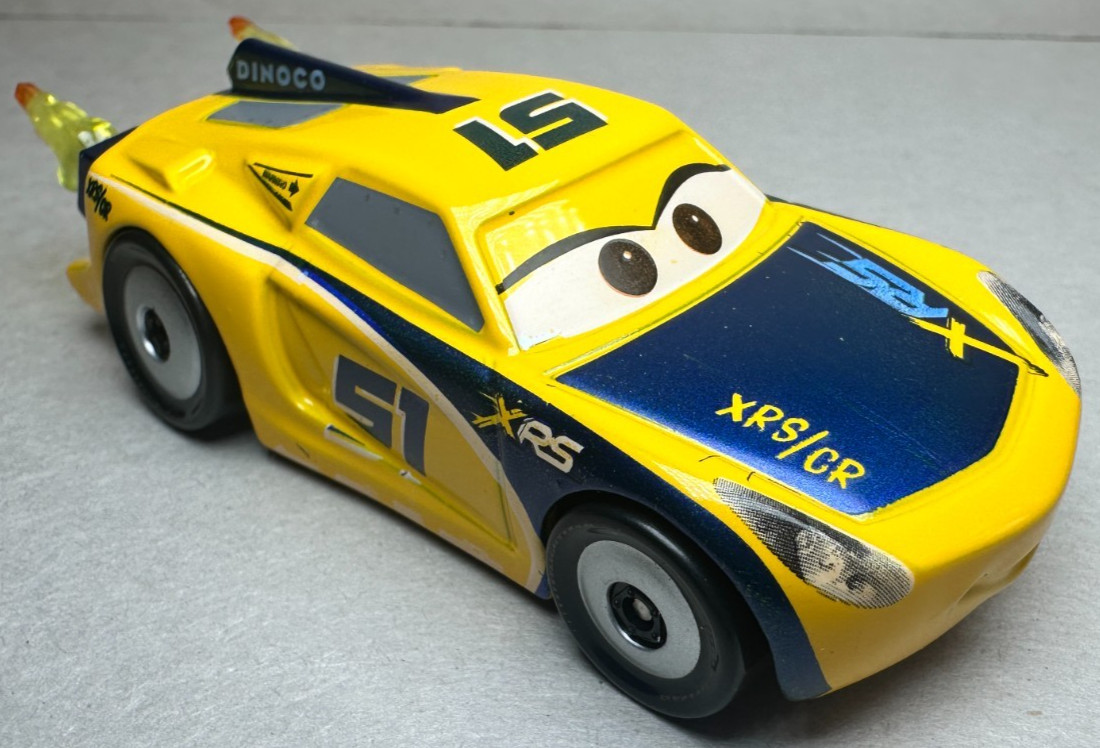 Mattel Disney Pixar Cars 3 XRS Rocket Racing Cruz Ramirez Diecast 1:55 Dinoco