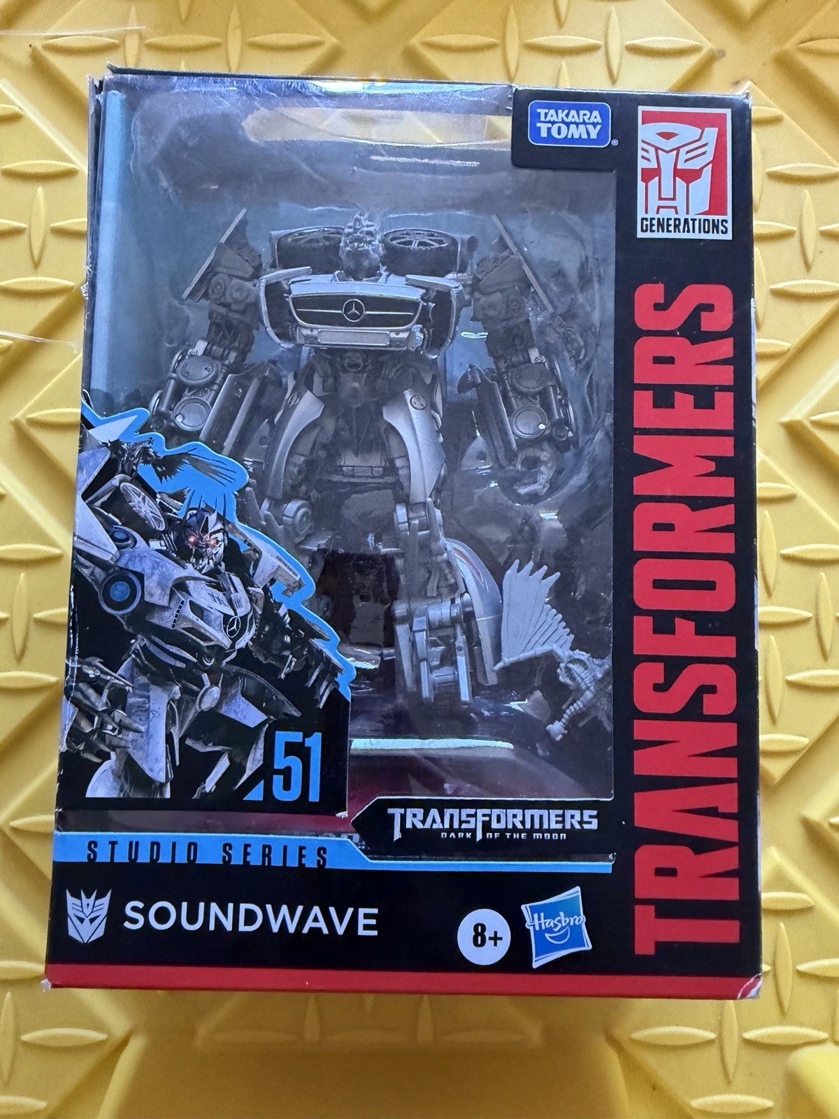 Transformers Studio Series Soundwave complete Hasbro SS-51 DOTM Deluxe Movie