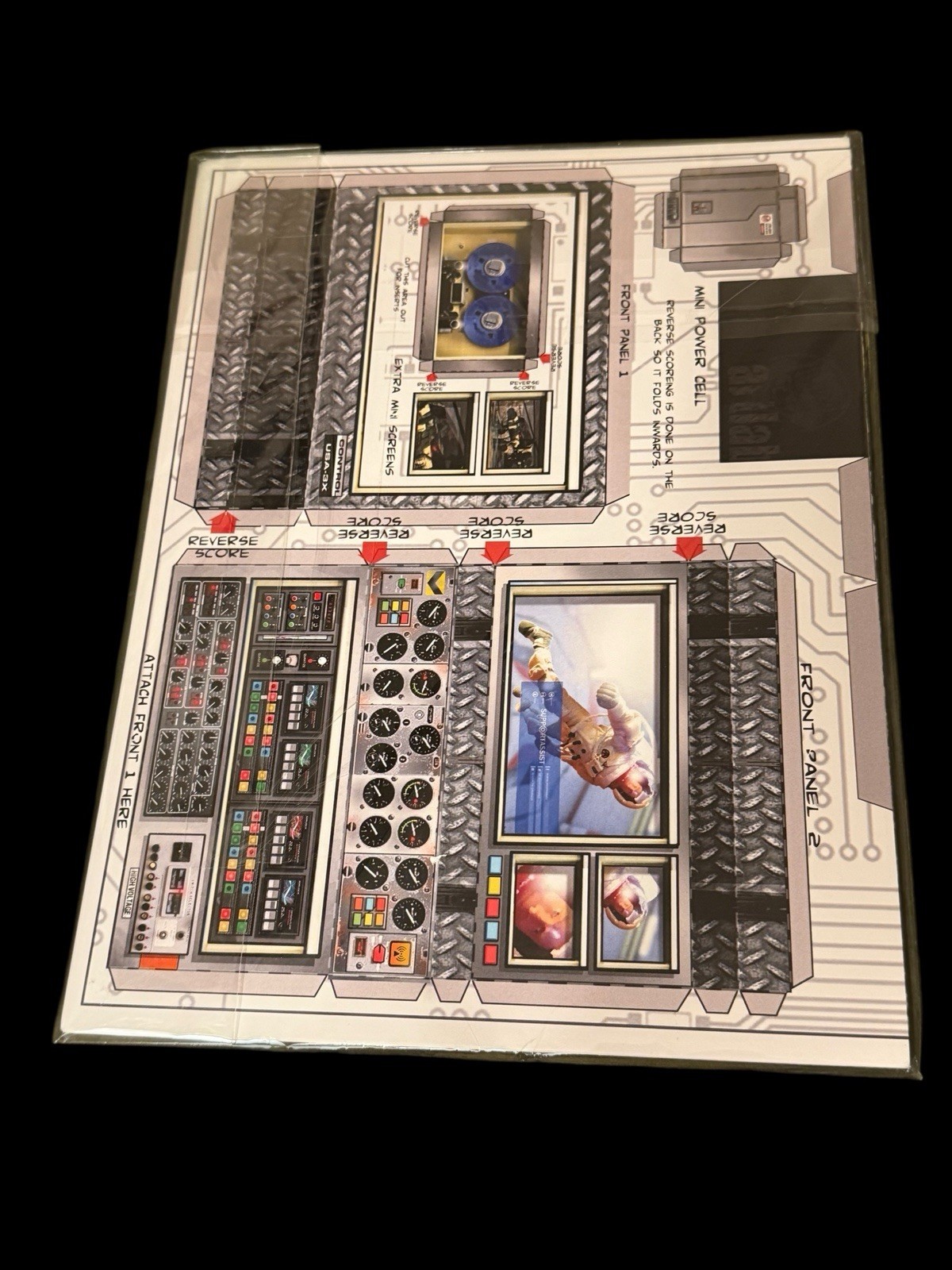 Mission Control Set Artlab Designs Randall Wall 12” GI Joe Size Custom Repro
