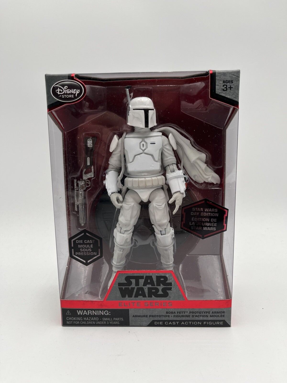 Star Wars Disney Die Cast Elite Series Prototype Boba Fett NEW/SEALED