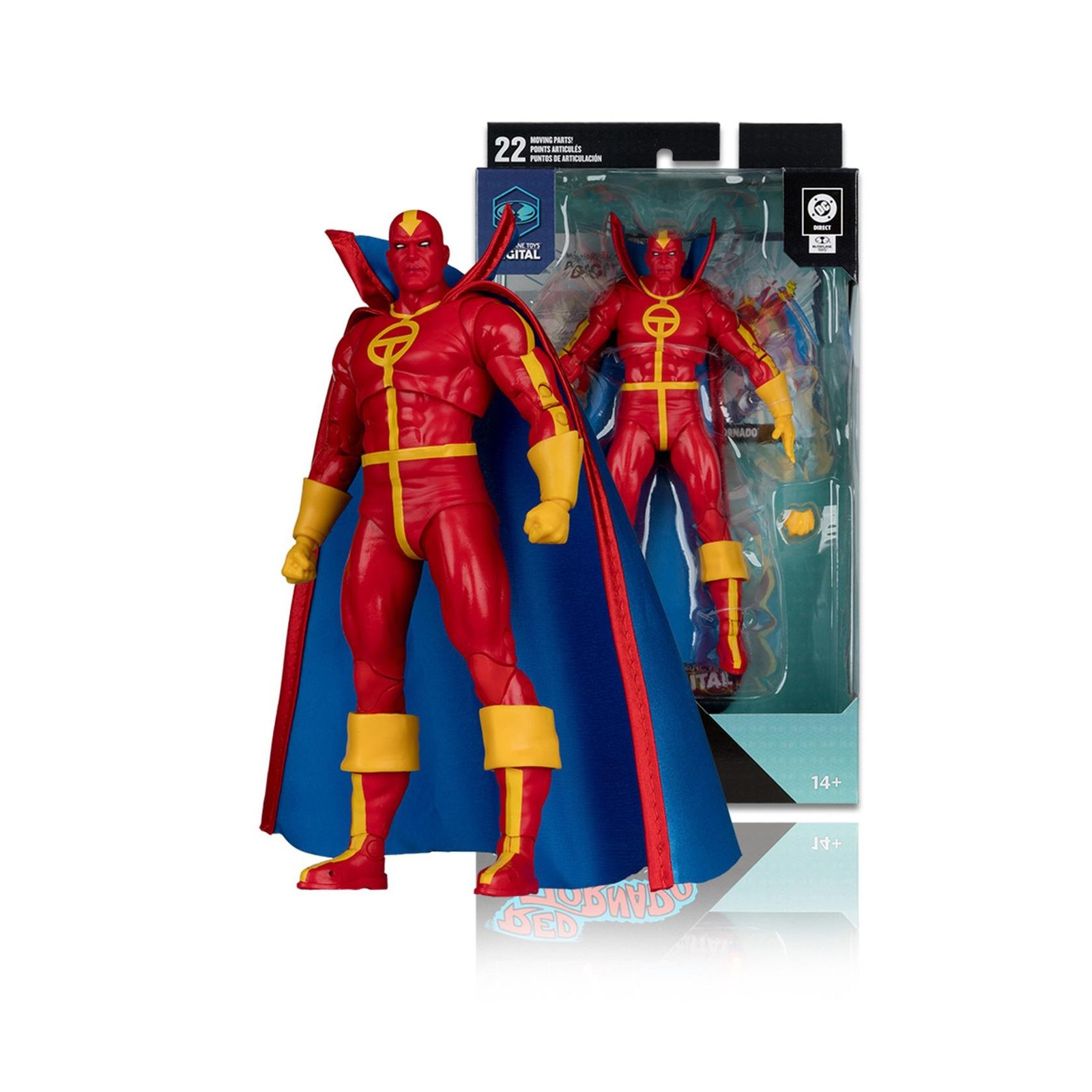 McFarlane DC Direct Digital Red Tornado (DC: The Bronze Age) 7in Action Figure
