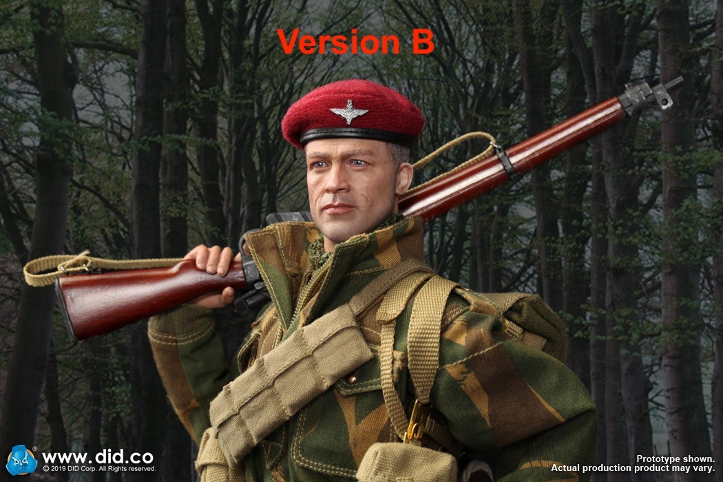 1/6 DID WWII British 1st Airborne Division Red Devils Sergeant Charlie K80136B