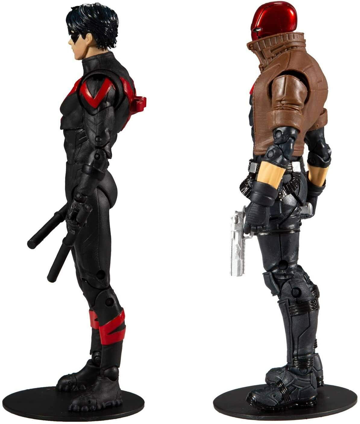 DC Multiverse ~ NIGHTWING vs. RED HOOD DELUXE FIGURE SET ~ McFarlane Toys