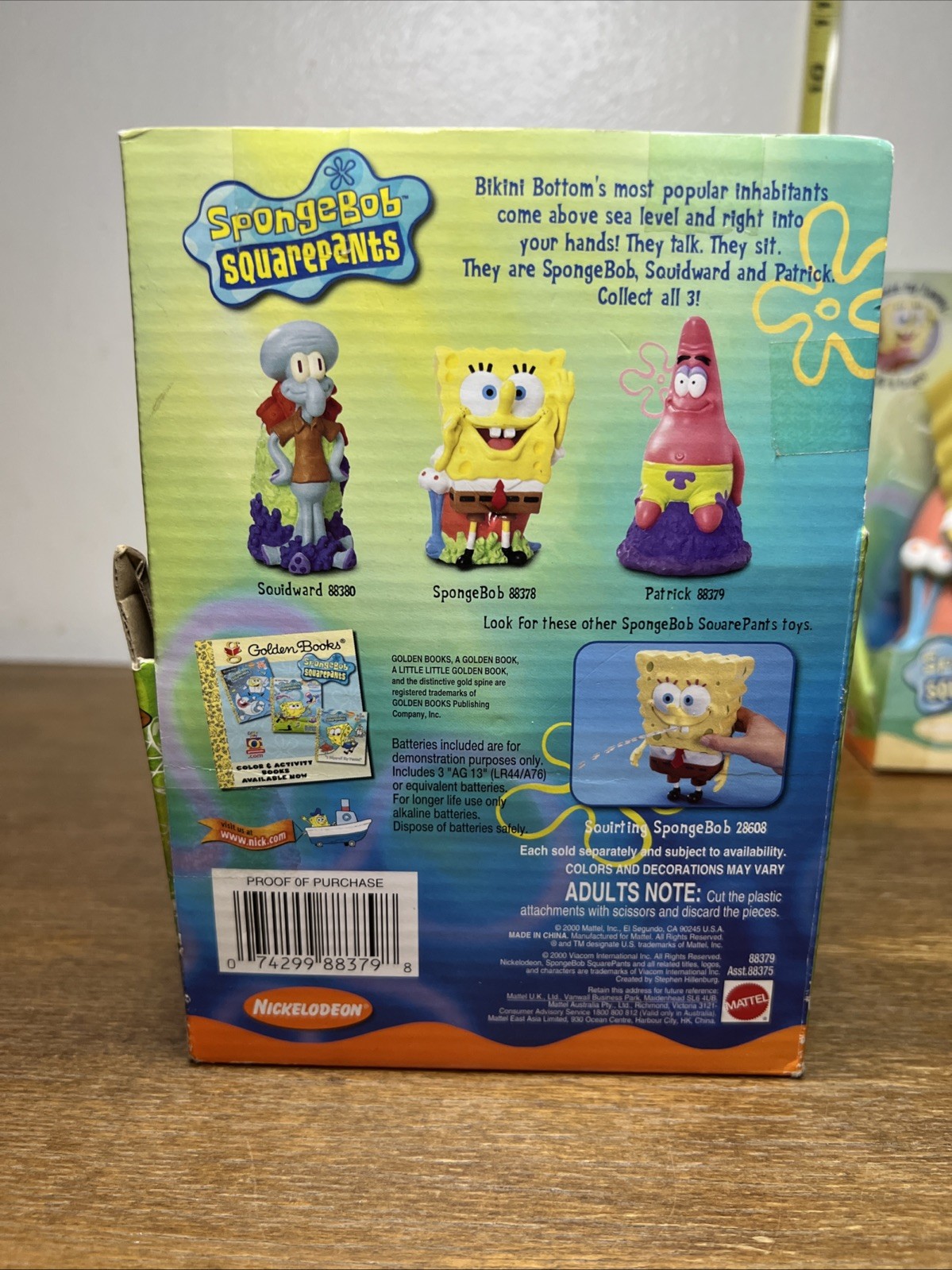 Nickelodeon SpongeBob SquarePants Talking Figure – Patrick Vintage Free Shipping