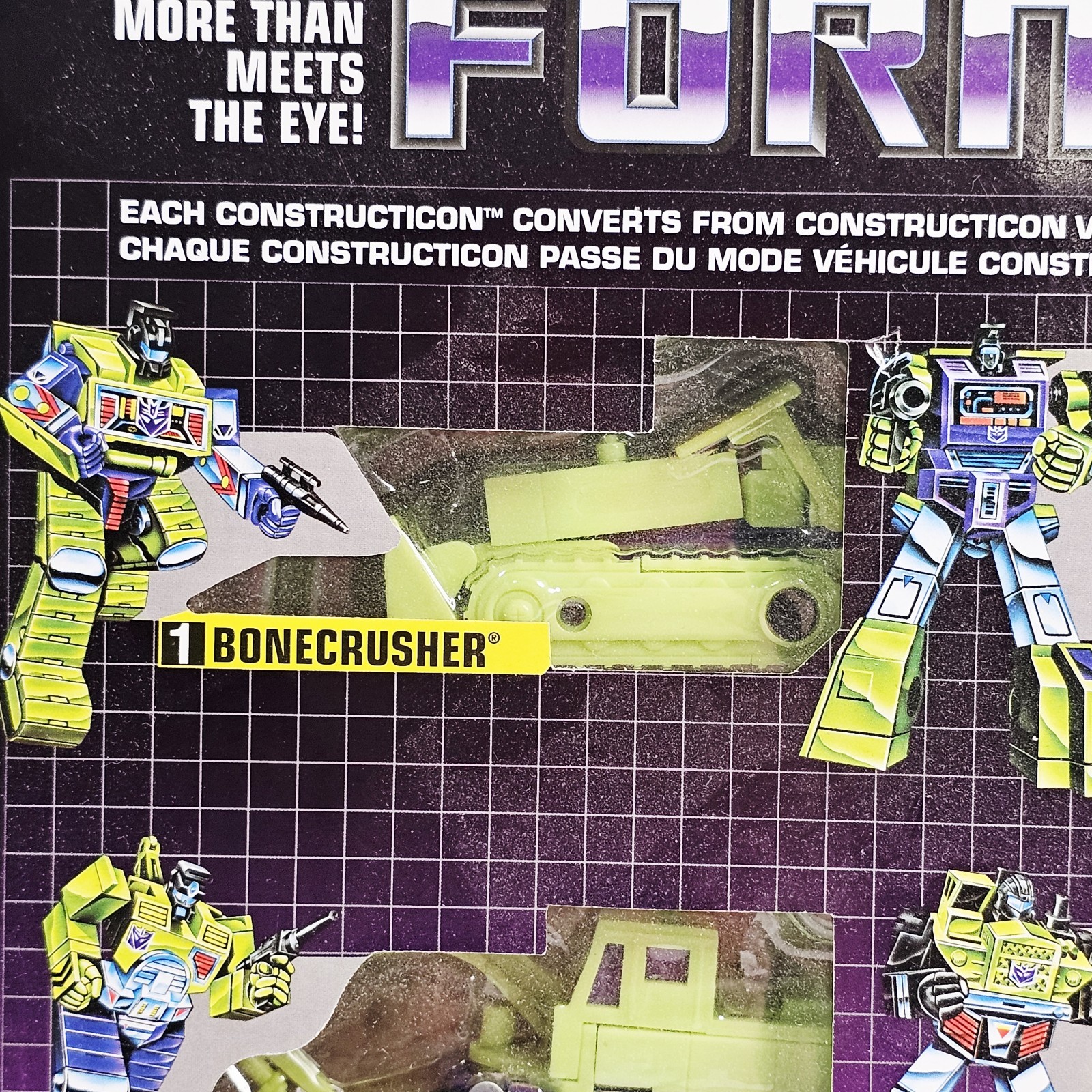 Transformers Vintage G1 Constructicon Devastator Walmart Exclusive COMPLETE Open