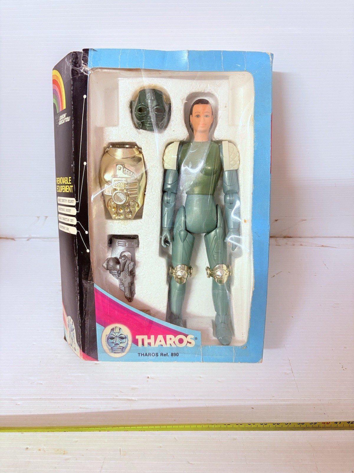 Space Heroes Tharos TH3 Edison Vintage Toys Perfect!!!