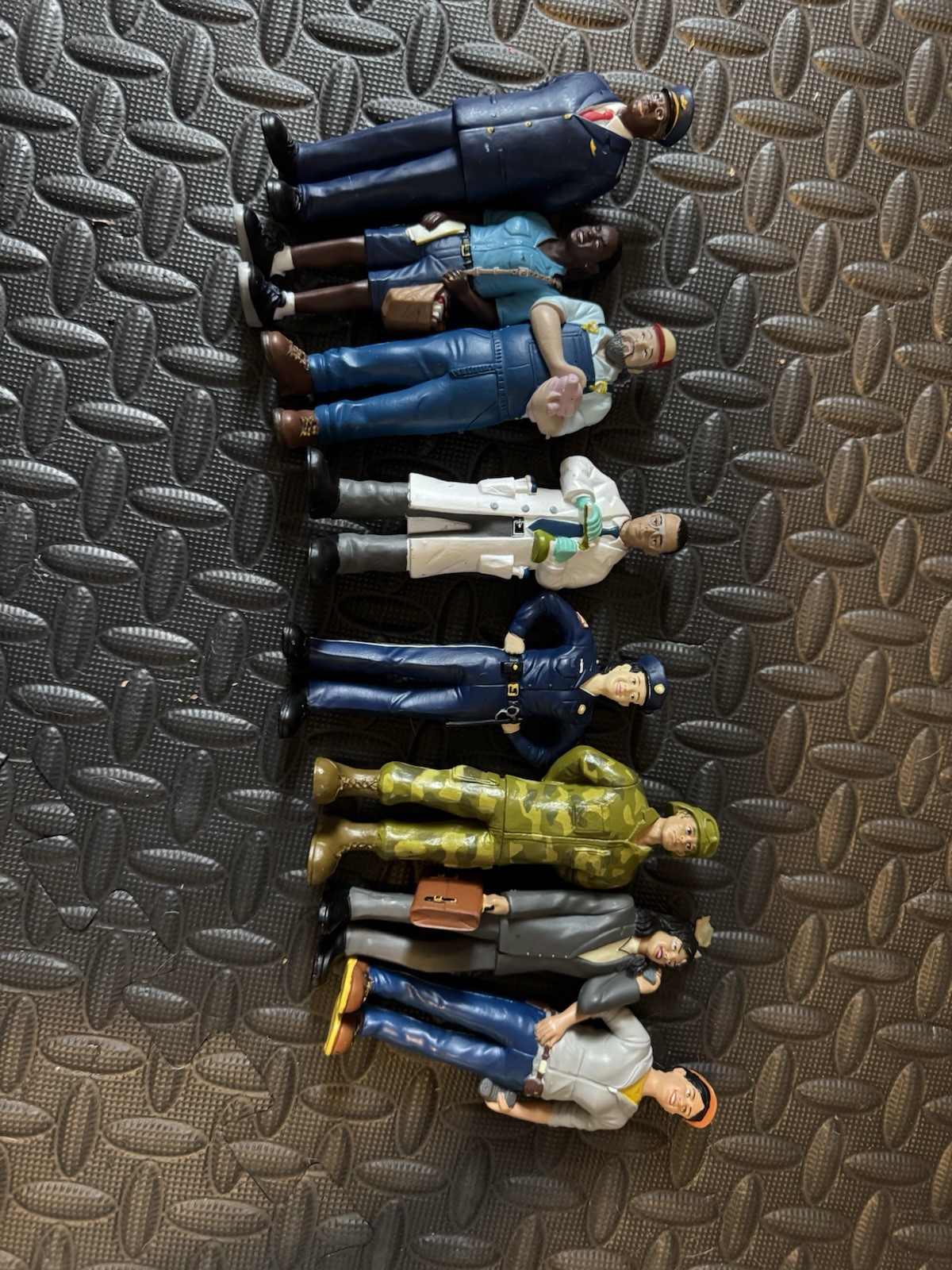 Construction Worker And Other pretend career figures