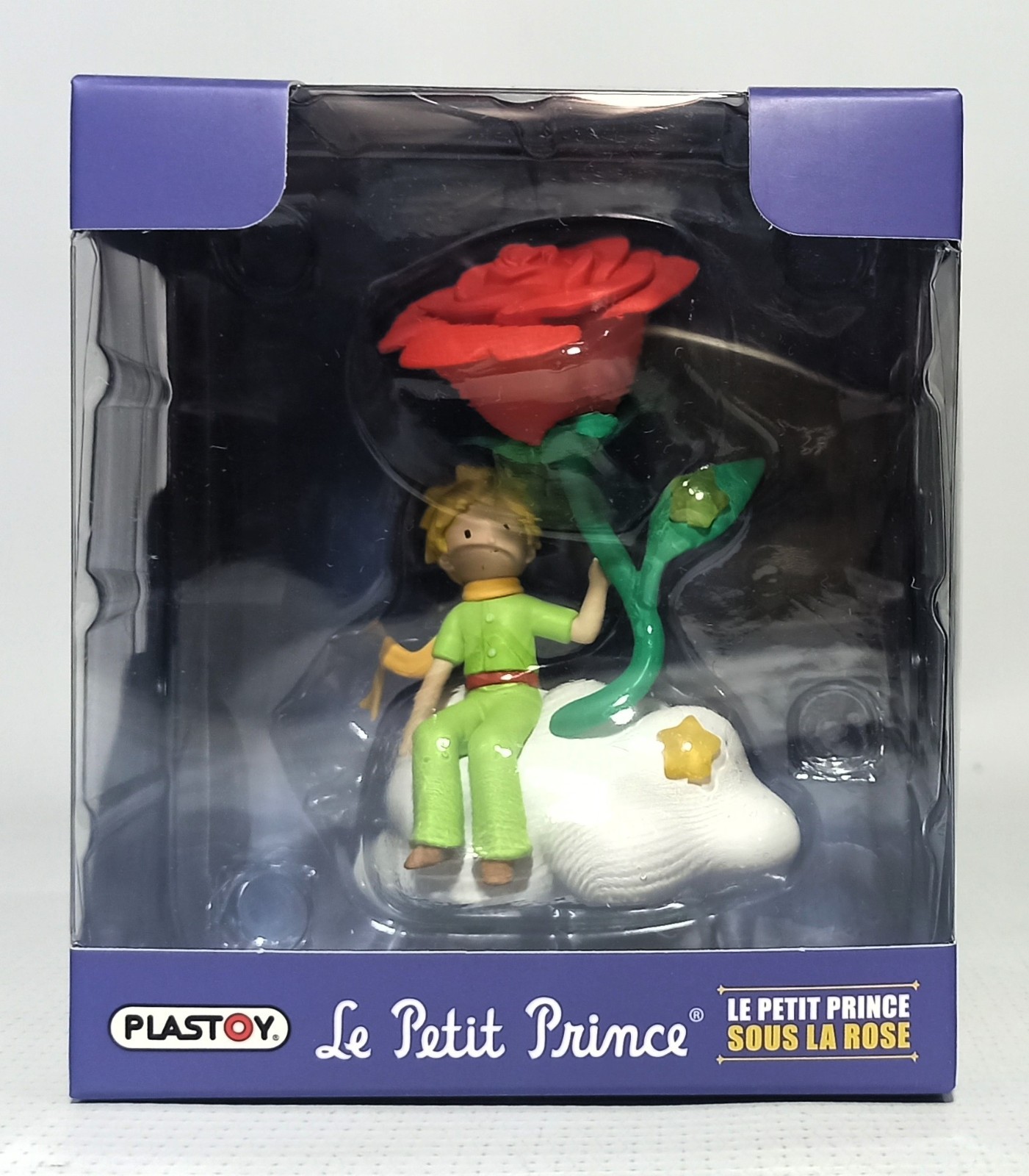 PLASTOY # 040451 THE LITTLE PRINCE UNDER THE ROSE FIGURINE MIB
