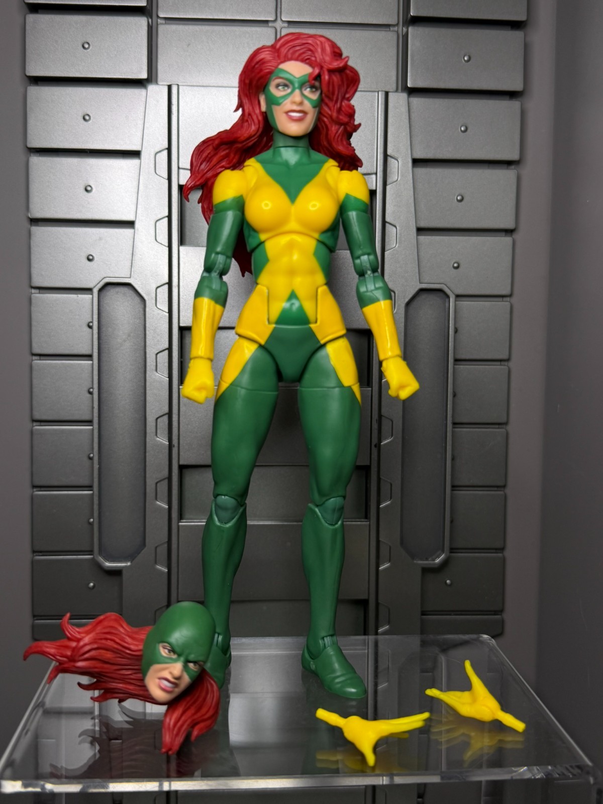 Marvel Legends X-Factor Jean Grey 6&Prime; Action Figure LOOSE From Retro Crad wave