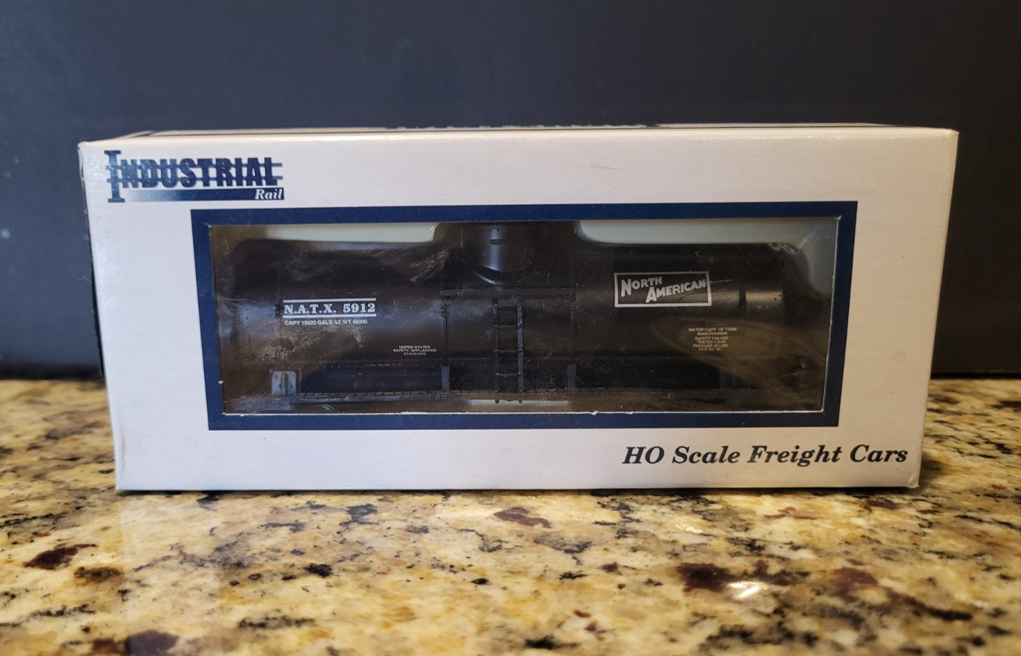 N.A.T.X. 5912 North American INDUSTRIAL RAIL HO Scale Train Freight Cars