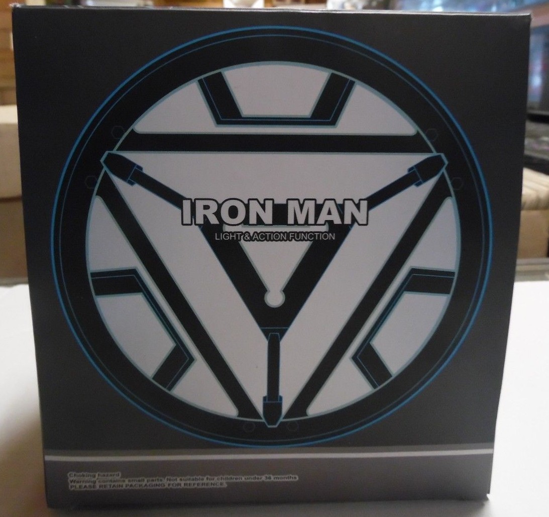 Iron Man Light & Action Set of 5 3&Prime; Figureines MK XXXV MK V MKXXXVII 011018DBT2