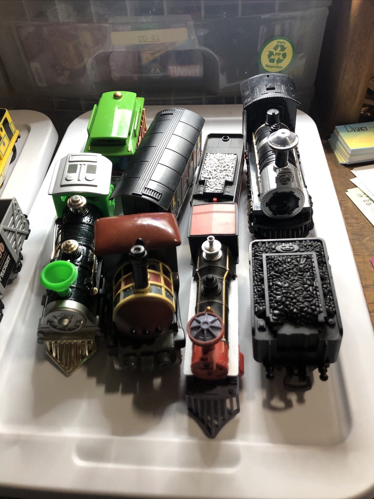 Huge 22 lot of TRAINS tank engine /engines and other TRAINS DIFFERENT SIZES