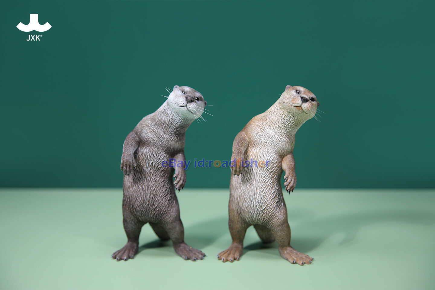 JXK 1/6 Scale Eurasian River Otter Model Animal Figure Scene Decor Kids Toy