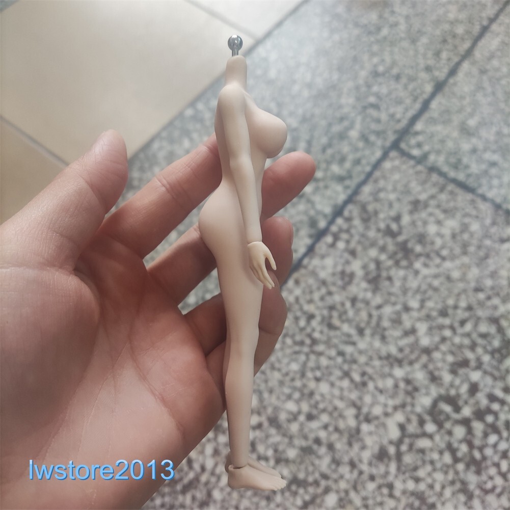 US ANT 1:12 Pale Large Bust Plump Hip 6&Prime; Seamless Female Action Figure Body Toys