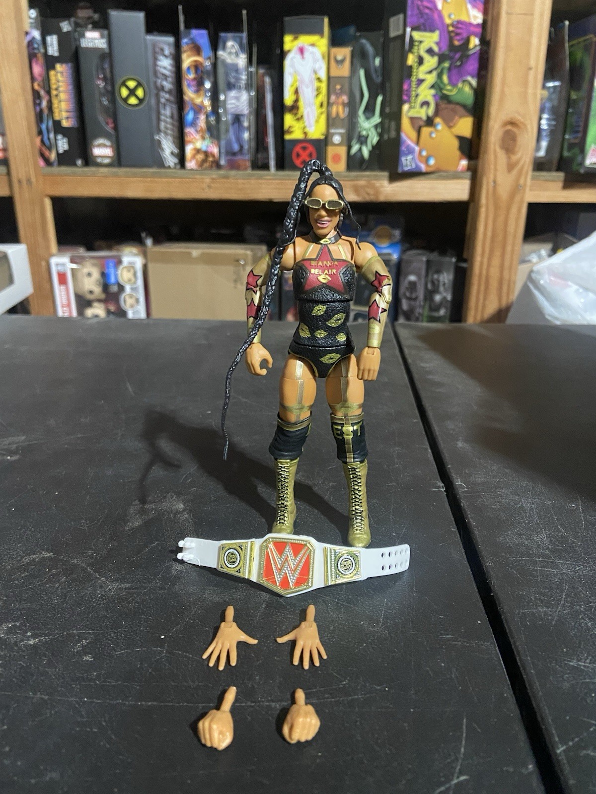 WWE Elite WrestleMania 41 Bianca Belair W/ Raw Women&rsquo;s Title Belt