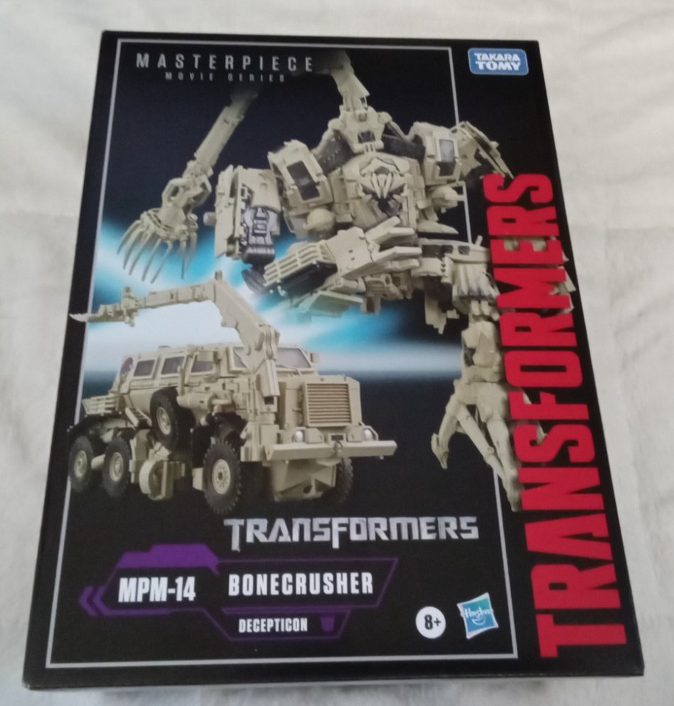 HASBRO TRANSFORMERS MASTERPIECE MOVIE SERIES MPM-14 BONECRUSHER DECEPTICON