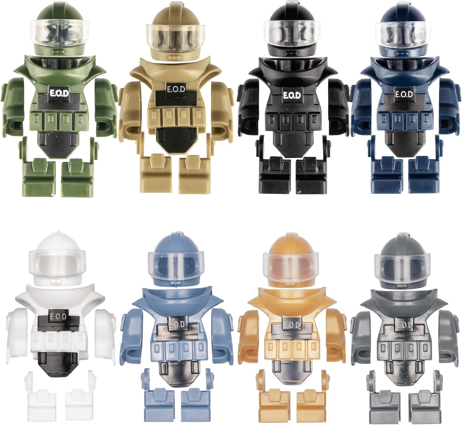 Durable Dark Blue E.O.D Suit Toy – Lightweight Miniature for Kids & Collectors