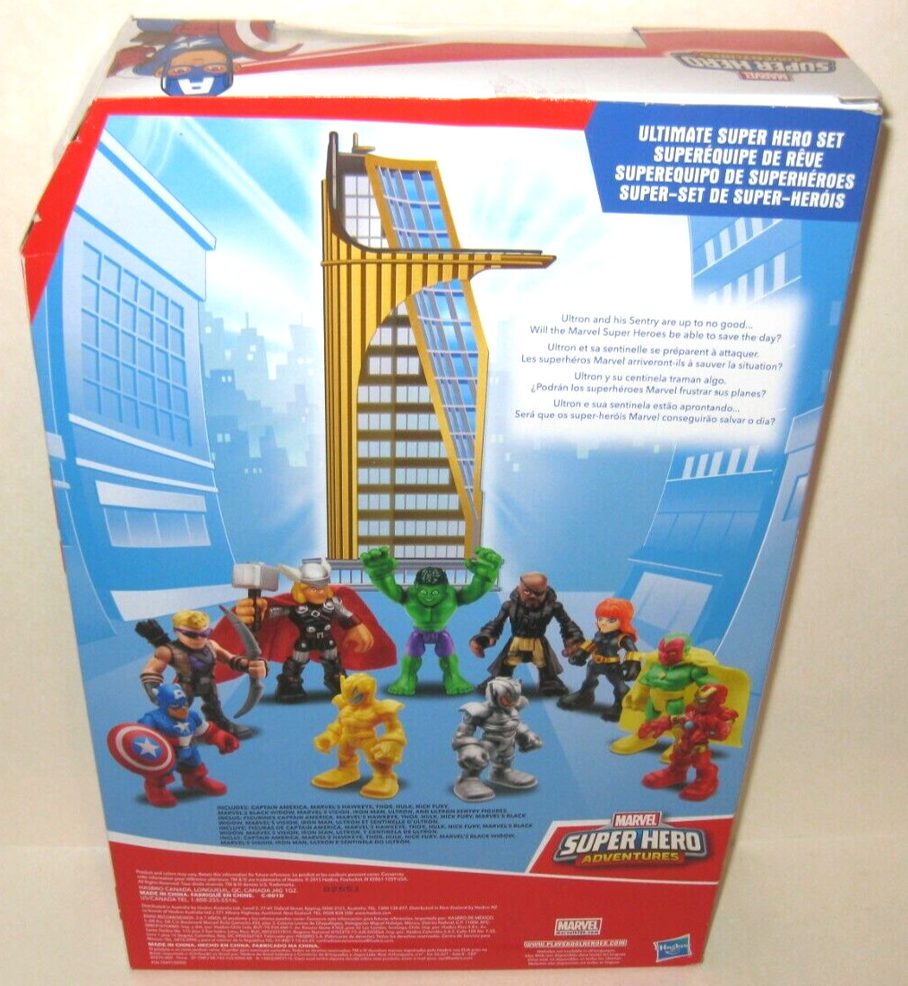 Playskool Heroes Marvel Super Hero Adventures Ultimate Super Hero Set 10 Figures