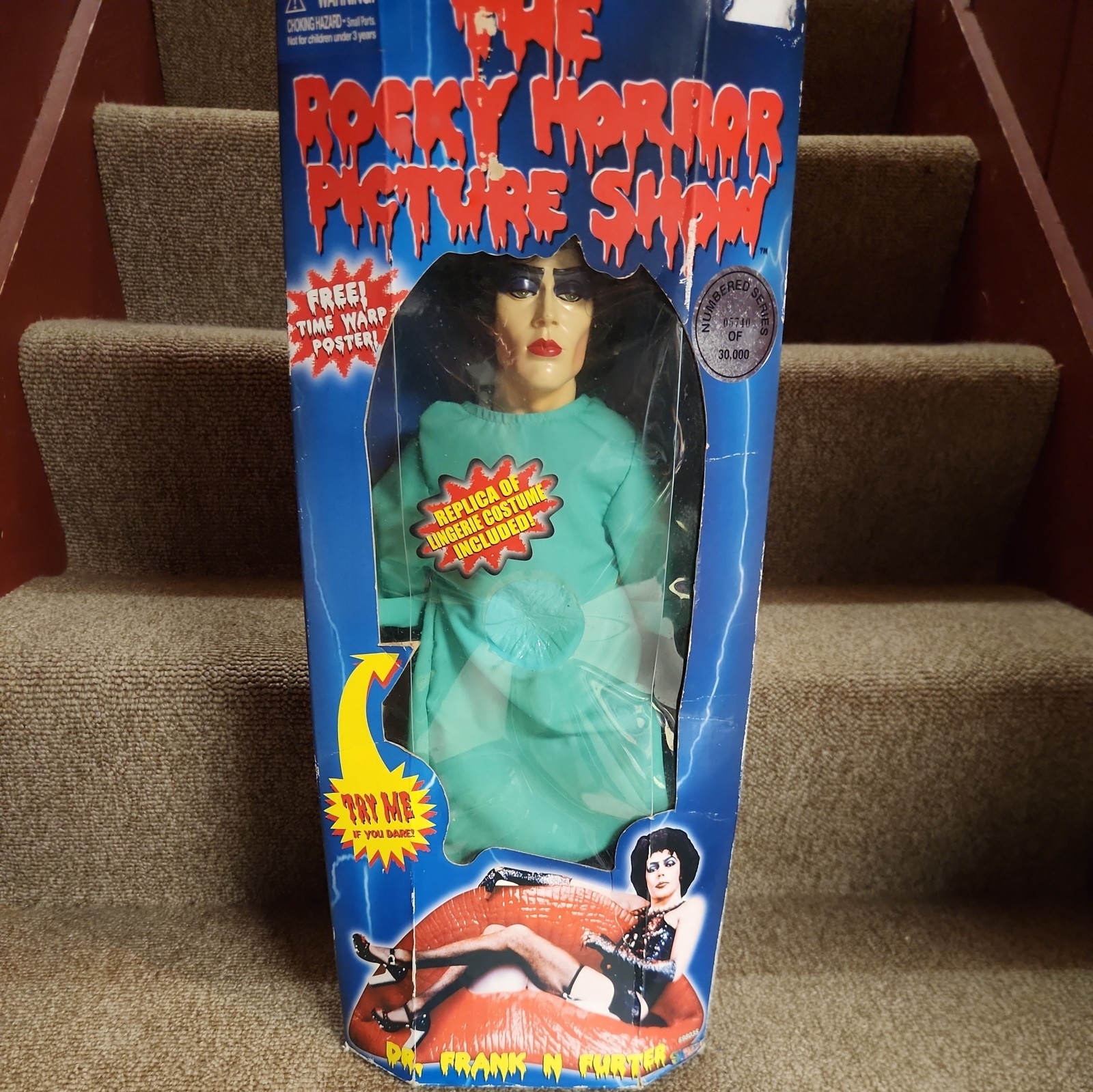 18&Prime; Rocky Horror Picture Show Dr. Frank N Furter RARE. 25th Anniversary.