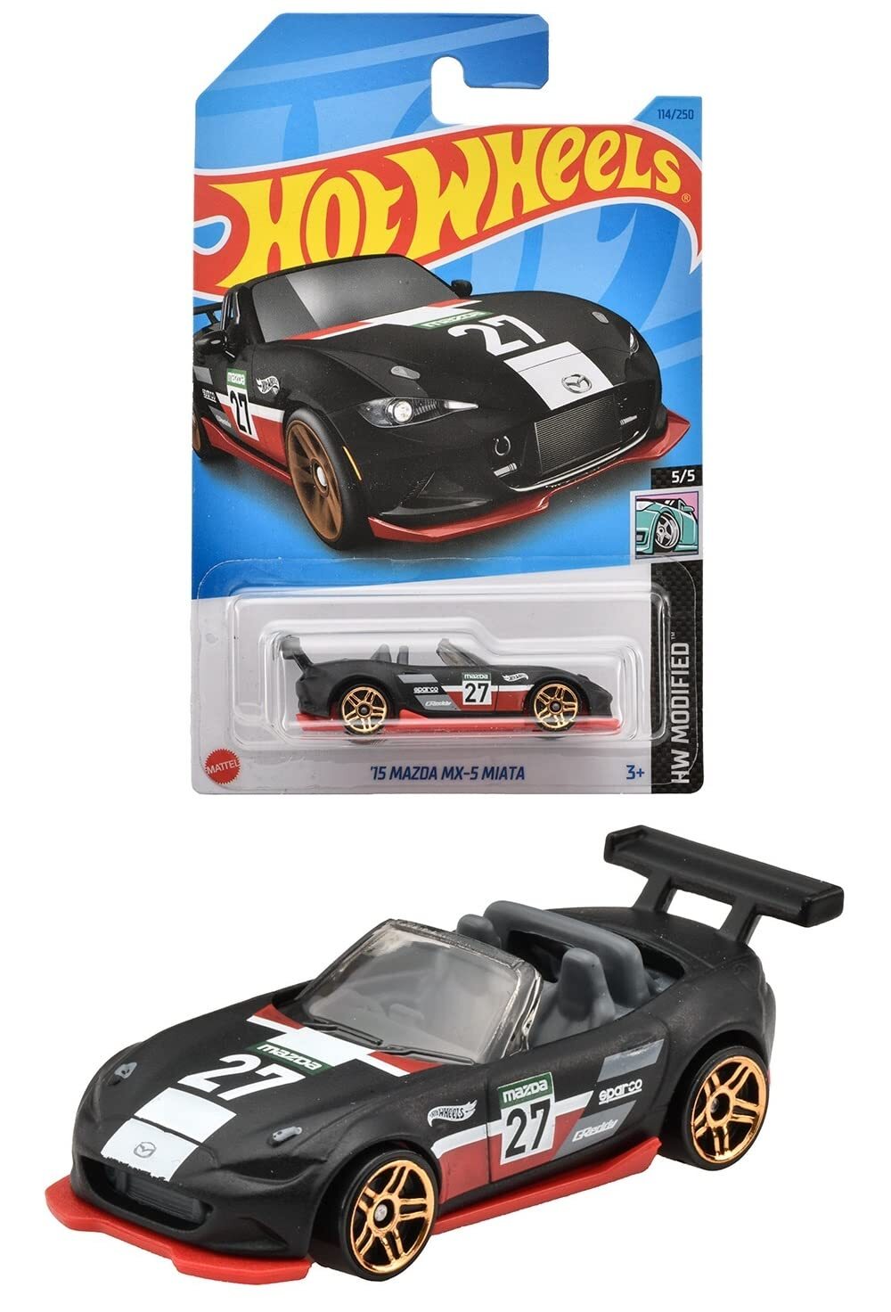 Hot Wheels HNJ96 Basic Car &rsquo;15 Mazda MX-5 Miata [Ages 3 and Up] from JP