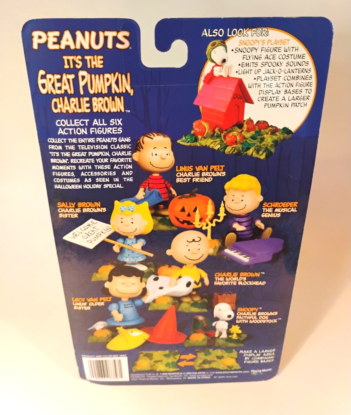 Peanuts Memory Lane It&rsquo;s The Great Pumpkin, Charlie Brown Snoopy Flying Ace 2002
