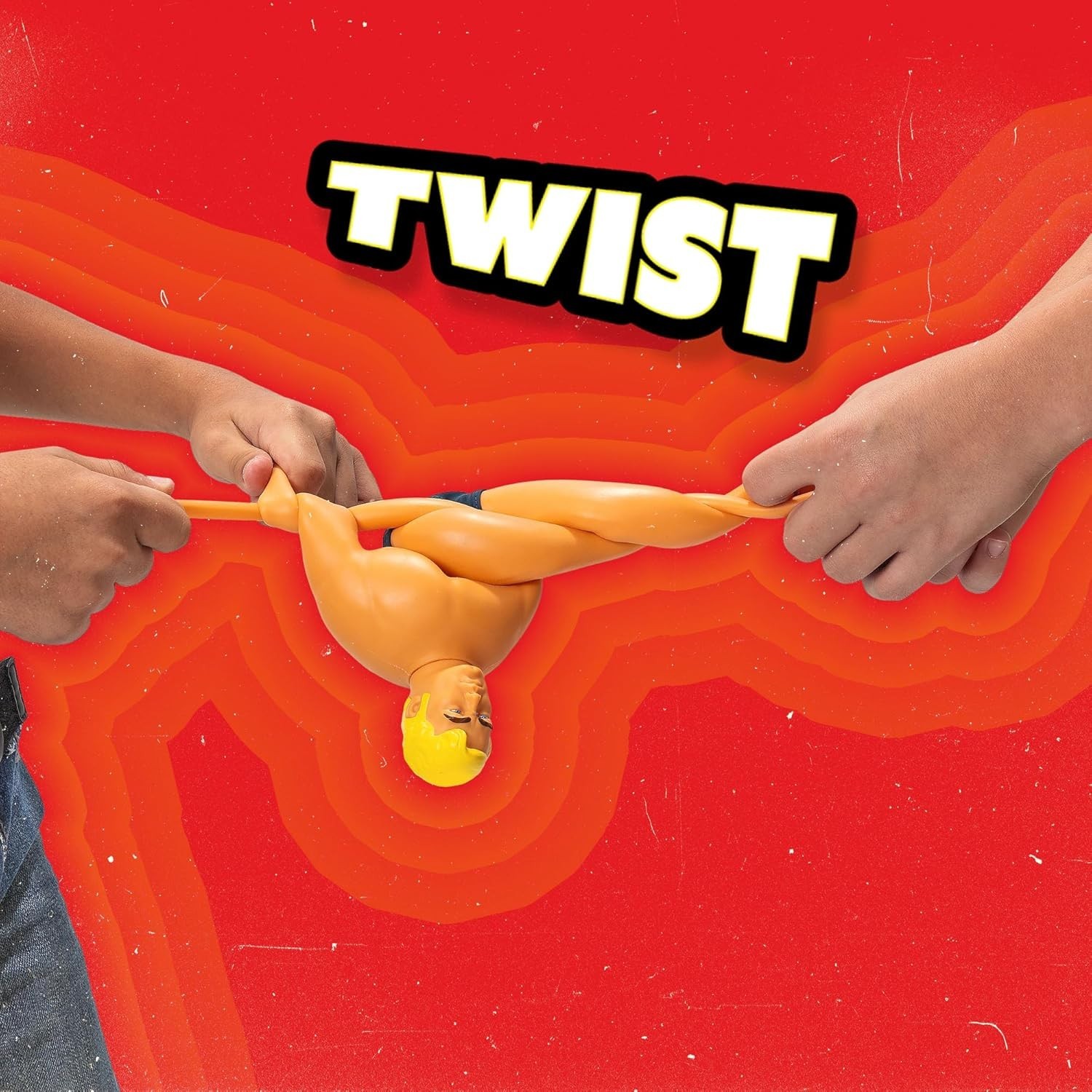 Retro Stretch Armstrong, Bendable Action Figure, Collectible