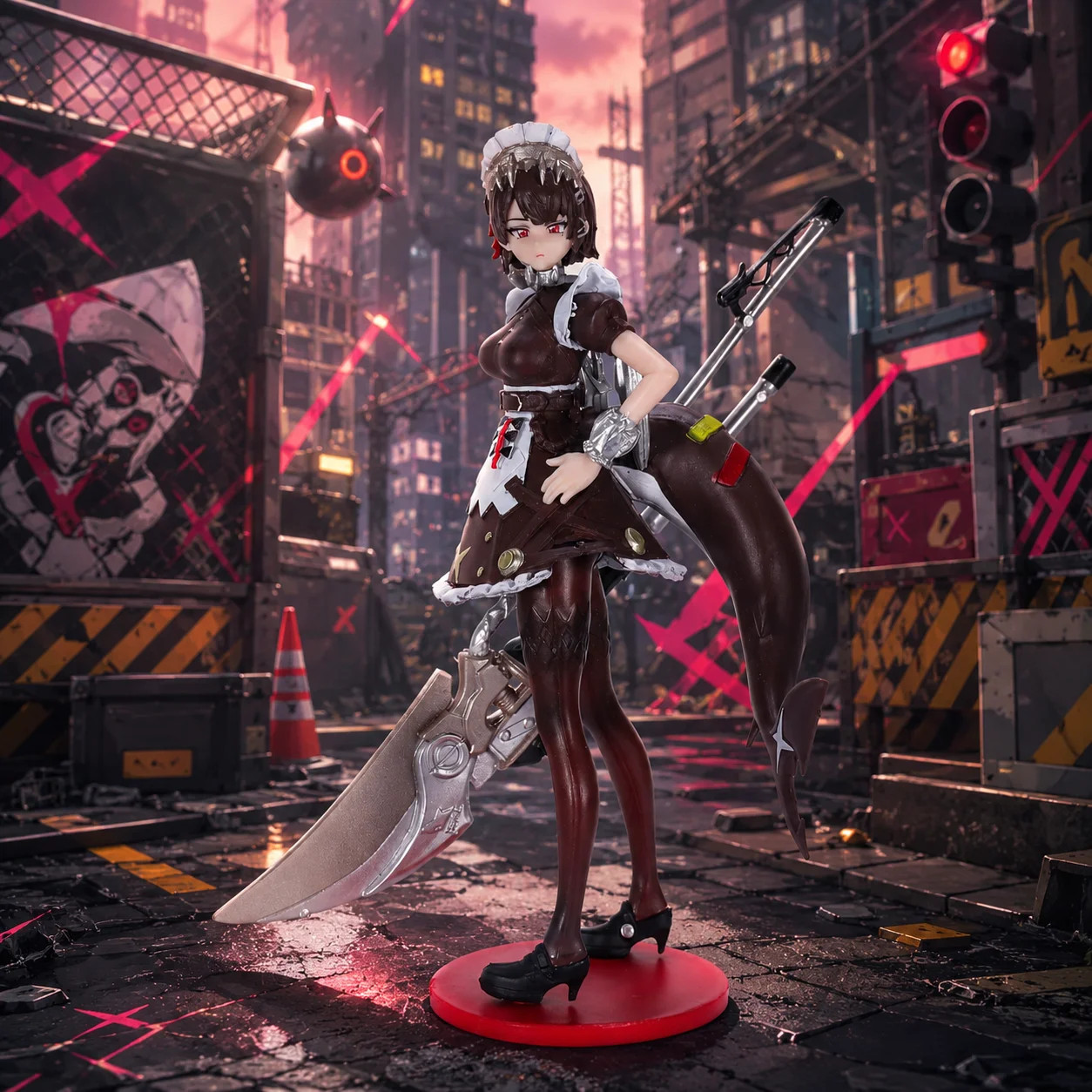 Zenless Zone Zero Ellen Joe Anime Figure PVC Collectible Statue Model Toy For Ki